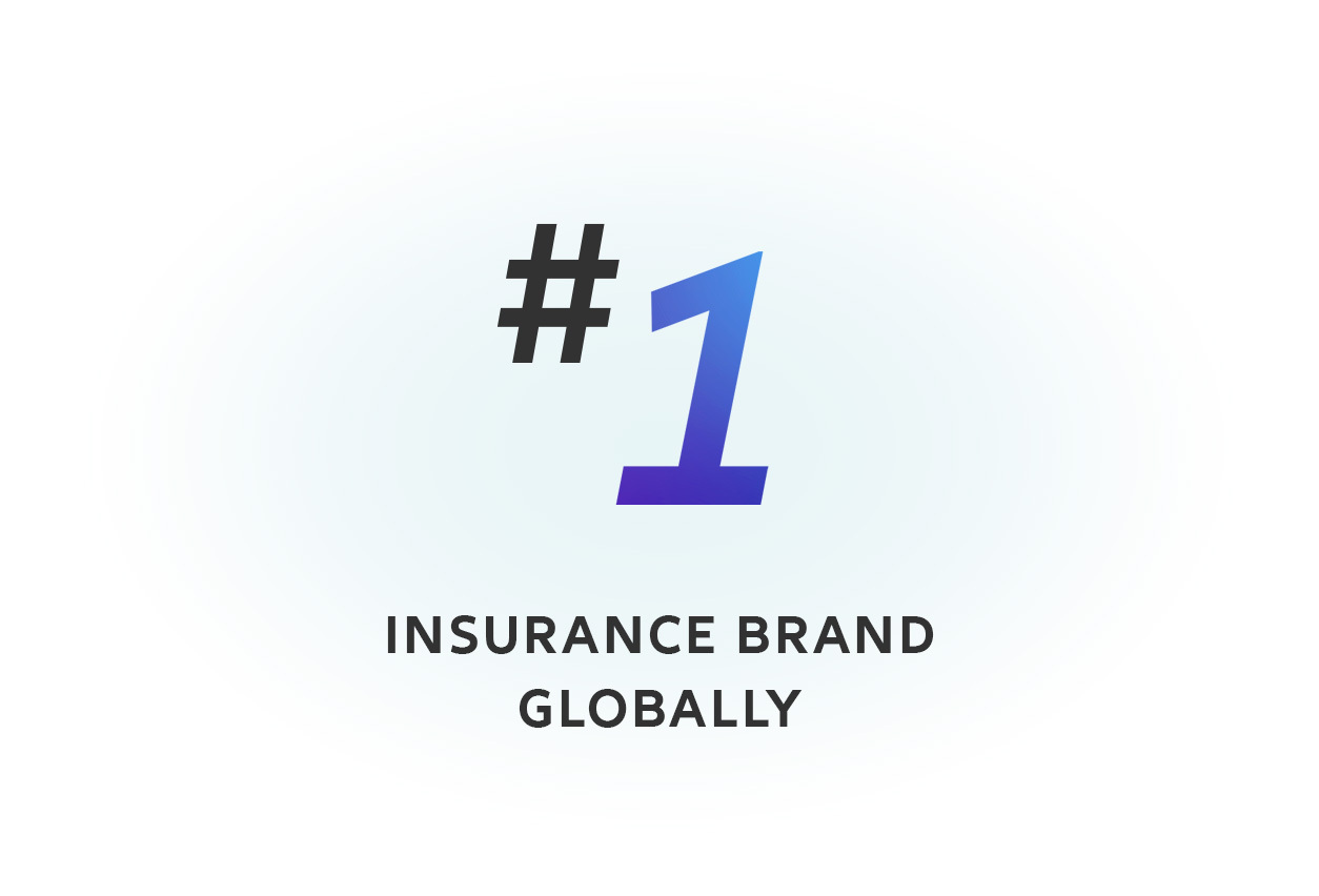 #1 Insurance Brand Globally